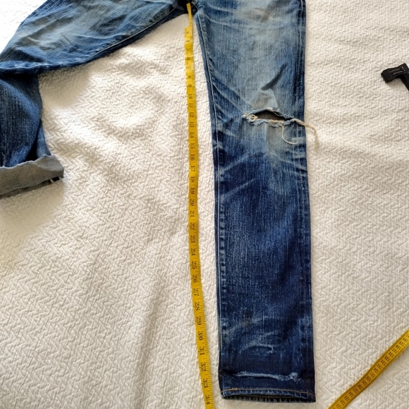 Japan Blue Jeans Distressed Selvedge Sz 31 - Picture 14 of 14